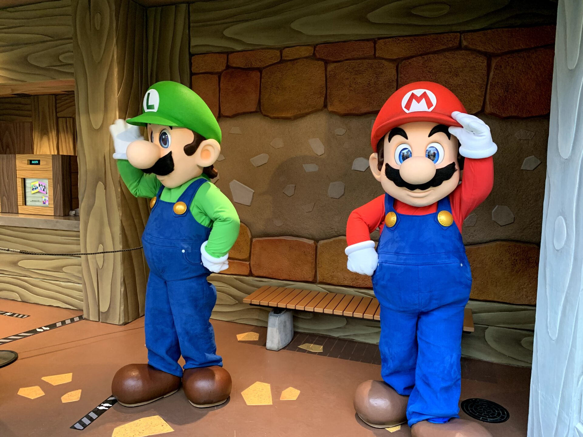 ユニバ マリオエリアのミート グリート キャラグリ 紹介 いーとりっぷ